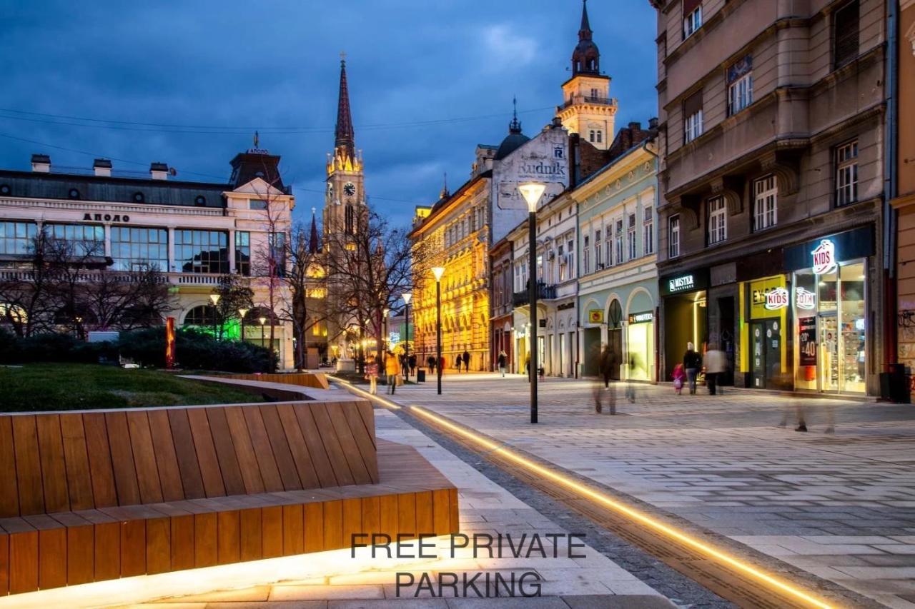 Theatre Square Apartments Novi Sad Bagian luar foto